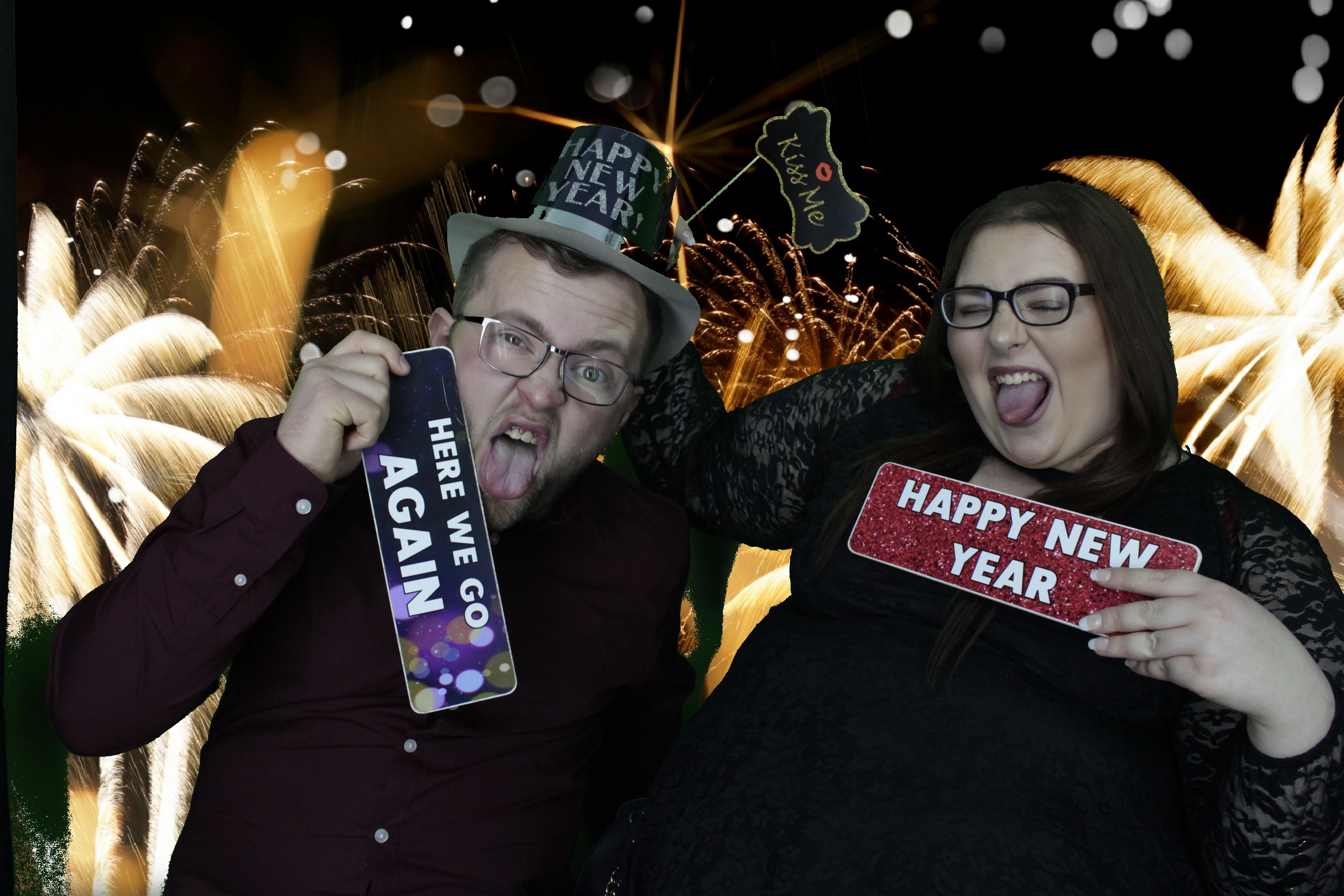 NYE Party | View more photos from the event at gallery.myphotoboothexperience.co.uk/u/MyPhotoBoothExperienceLtd/NYE-Party